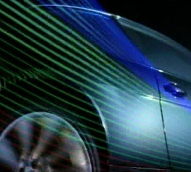 bmw car laser effects