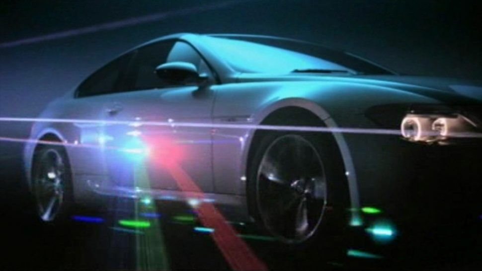 bmw car laser efects