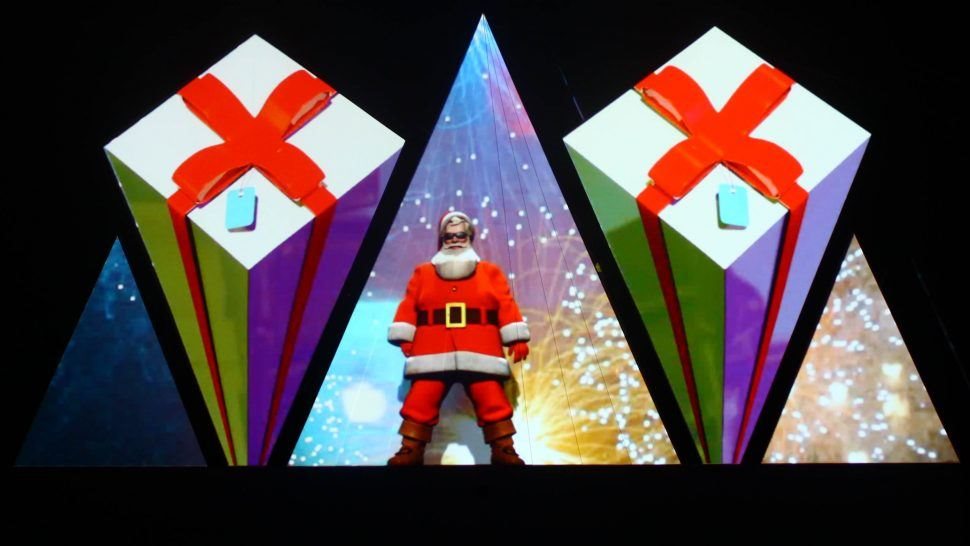 christmas show animation santa