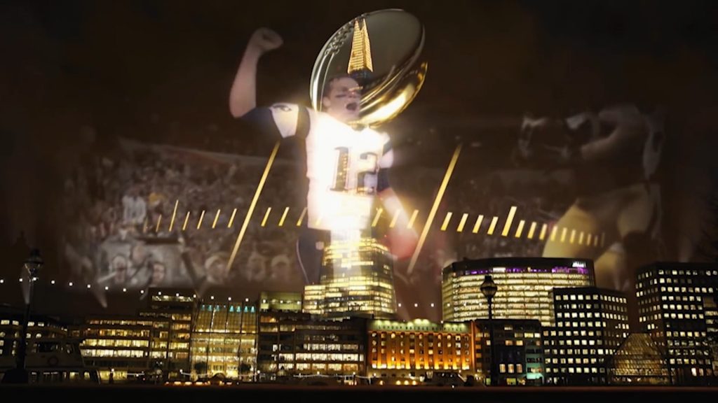 NFL HOLOGRAM CELEBRATING 50 YEARS