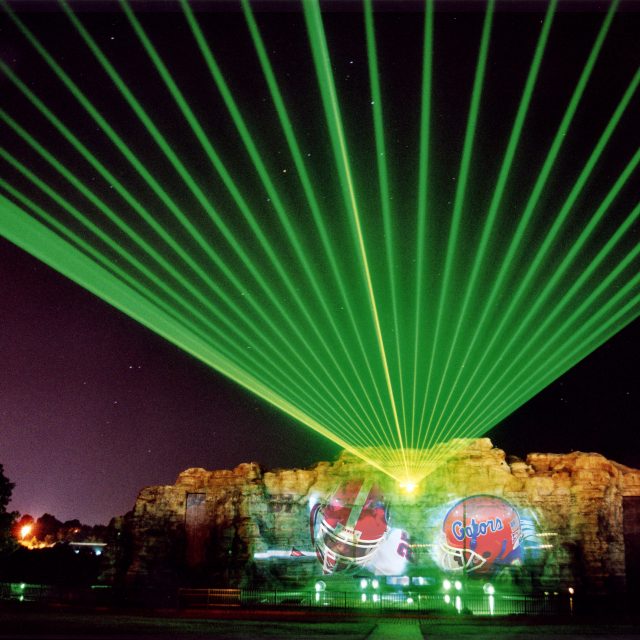 LCI - Celebration City Show, Branson USA projection lasers design water screen & fx