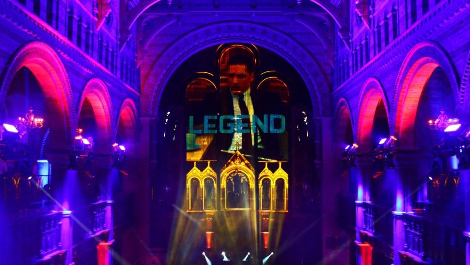 Custom Projection Mapping Legend Film Premiere