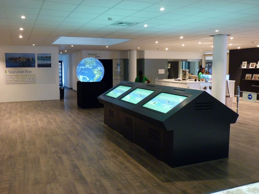 LCI's interactive displays for visitor centres and museums