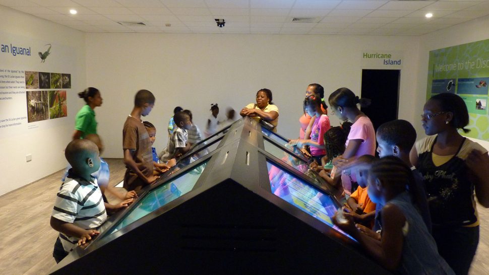 LCI's interactive technologies featuring educational games for visitor centres and museums
