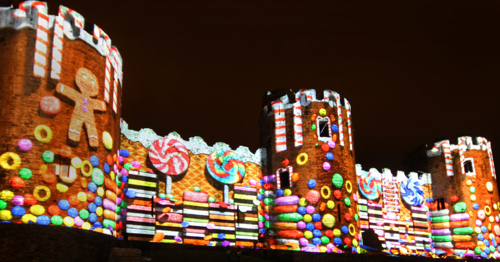 LCI - Conway Castle Building Projection Mapping Show