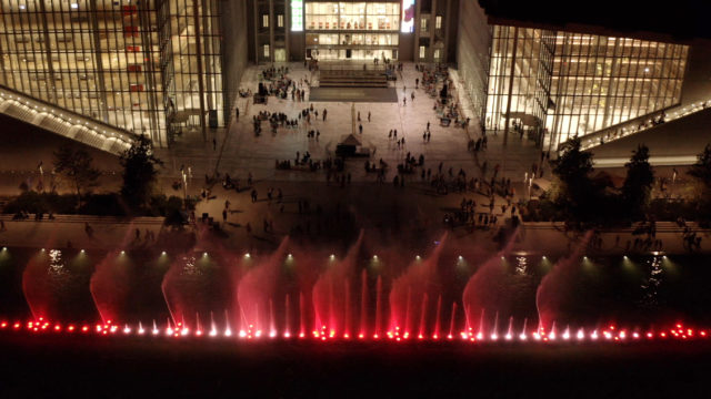 LCI - Musical Fountains installation - SNFCC Athens