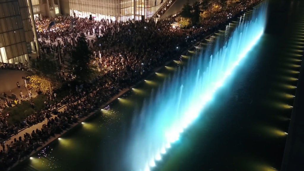 LCI - Musical Fountains installation - SNFCC Athens