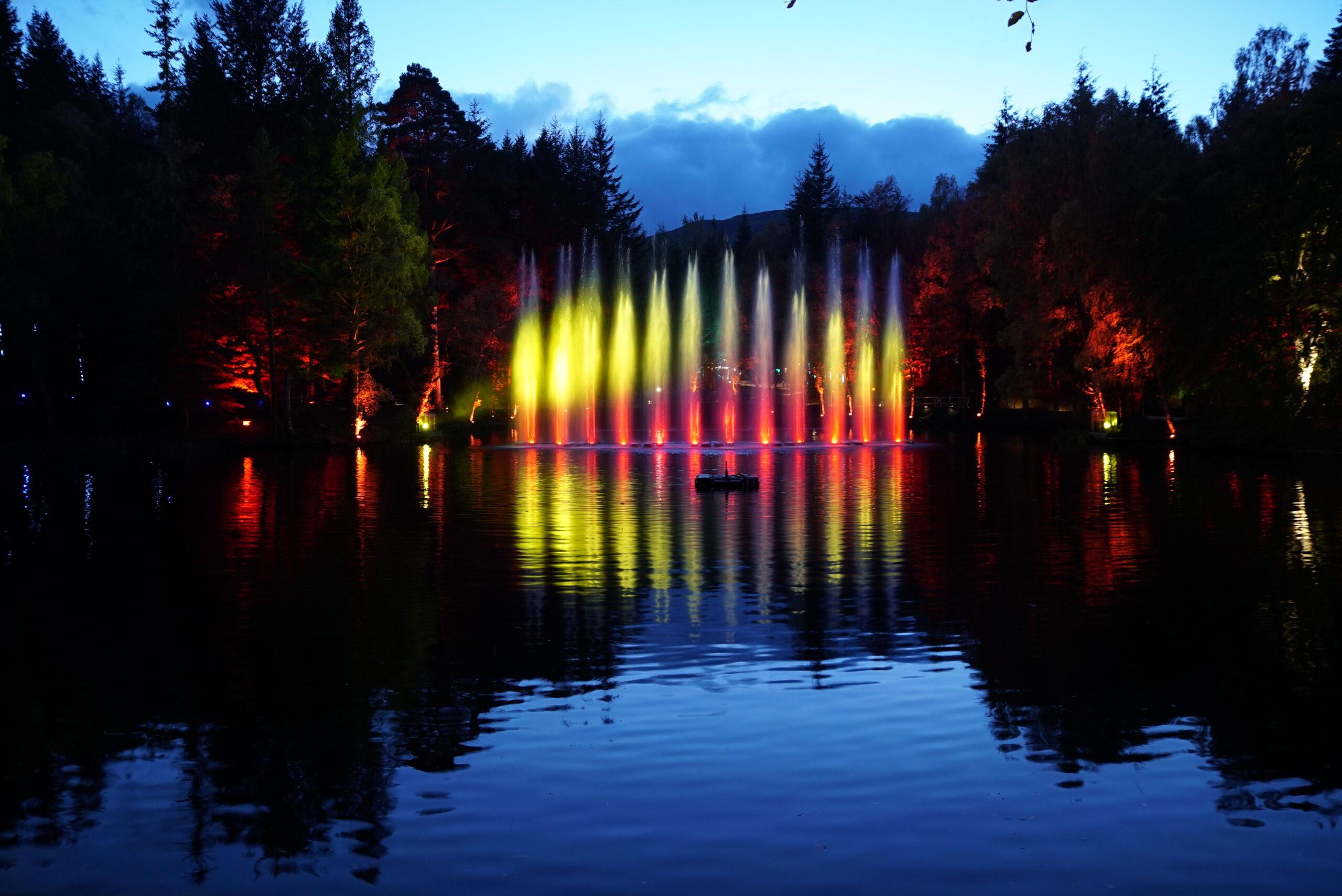 Enchanted Forest Dancing Fountain